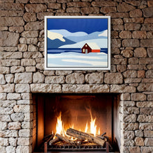 Load image into Gallery viewer, Arctic Sunset - Original Painting 20 x 16"