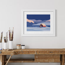 Load image into Gallery viewer, Arctic Sunset – Fine Art Print A4