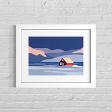 Load image into Gallery viewer, Arctic Sunset – Fine Art Print A4