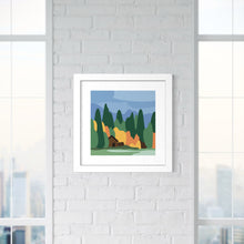 Load image into Gallery viewer, Autumn At The Cabin – Fine Art Print 10x10"