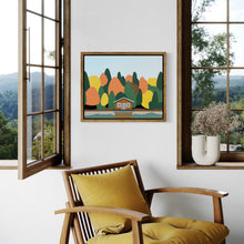 Load image into Gallery viewer, Autumn by the Lake - Original Painting 20 x 16"