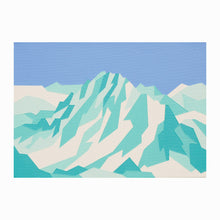 Load image into Gallery viewer, Bietschorn – Original Abstract Mountain Painting 14 x 10 inches