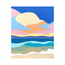 Load image into Gallery viewer, Coastal Sunset - Original painting 10 x 12"