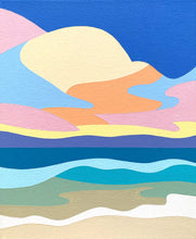 Load image into Gallery viewer, Coastal Sunset - Original painting 10 x 12"