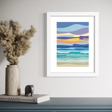 Load image into Gallery viewer, Evening Shoreline – Fine Art Print A4