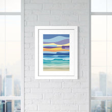 Load image into Gallery viewer, Evening Shoreline – Fine Art Print A4