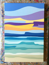 Load image into Gallery viewer, Evening Shoreline - Original Painting 20 x 30"