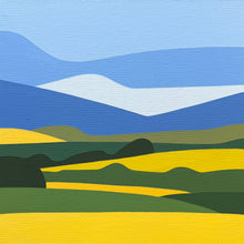 Load image into Gallery viewer, Fields of Spring - Original Painting 16 x 16"