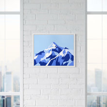 Load image into Gallery viewer, Kitzsteinhorn – Original Mountain Landscape Painting 18 x 14 inches