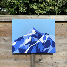 Load image into Gallery viewer, Kitzsteinhorn – Original Mountain Landscape Painting 18 x 14 inches