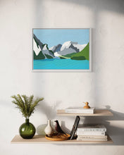 Load image into Gallery viewer, Lake Braies - Original Painting 14 x 10"