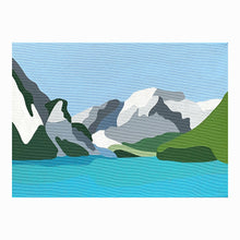 Load image into Gallery viewer, Lake Braies - Original Painting 14 x 10"