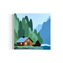 Load image into Gallery viewer, Lakeside Morning - Original Painting 16 x 16"