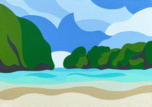 Load image into Gallery viewer, Maya Bay, Koh Phi Phi - Original Painting 14 x 10"