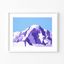 Load image into Gallery viewer, Mont Blanc – Fine Art Giclée Print 8x6"