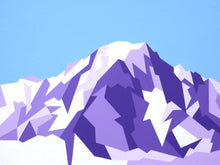 Load image into Gallery viewer, Mont Blanc – Fine Art Giclée Print 8x6"