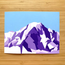 Load image into Gallery viewer, Mont Blanc – Fine Art Giclée Print 8x6"