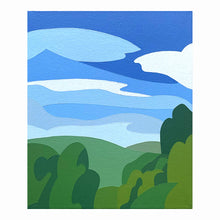 Load image into Gallery viewer, Morning View Over The Vale - Original painting 10 x 12"