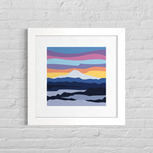Load image into Gallery viewer, Mount Hood Inversion – Fine Art Print 8x8"