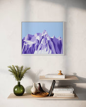 Load image into Gallery viewer, Mount Muir – Original Abstract Acrylic Painting 18 x 14 inches