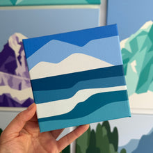 Load image into Gallery viewer, Ocean Horizon Mini No.6 - Original Painting 15 x 15cm