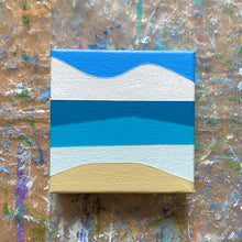Load image into Gallery viewer, Ocean Horizon Mini No.2 - Original Painting 10 x 10cm