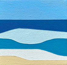 Load image into Gallery viewer, Ocean Horizon Mini No.4 - Original Painting 10 x 10cm