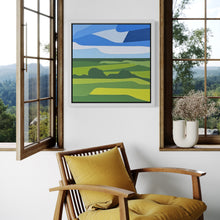Load image into Gallery viewer, Over the Fields No.2 - Original Painting 16 x 16"