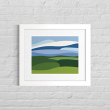 Load image into Gallery viewer, Over The Fields – Fine Art Print 10x8"