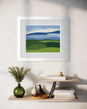 Load image into Gallery viewer, Over The Fields – Fine Art Print 10x8"