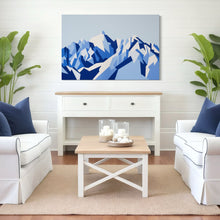 Load image into Gallery viewer, Serles, Stubai Alps – Original Abstract Acrylic Painting 20 x 30 inches