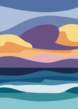 Load image into Gallery viewer, Storm Clouds Over The Sea – Fine Art Print A4