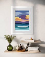 Load image into Gallery viewer, Storm Clouds Over The Sea – Fine Art Print A4