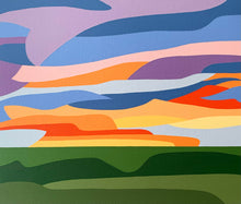 Load image into Gallery viewer, Sunset View - Original Painting 20 x 16"