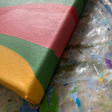 Load image into Gallery viewer, Sunset Over the Wild Flower Meadow - Original Painting 16 x 20"