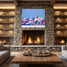 Load image into Gallery viewer, Teton Range – Original Mountain Landscape Painting 30 x 24 inches