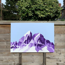 Load image into Gallery viewer, Watzmann – Original Abstract Acrylic Painting 30 x 20 inch