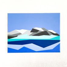 Load image into Gallery viewer, Ben Nevis, abstract geometric landscape painting