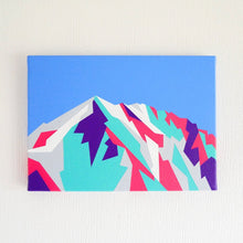 Load image into Gallery viewer, mont blanc mountain painting by snowbird artworks