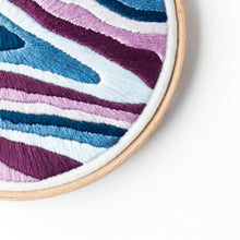 Load image into Gallery viewer, Mount Aspiring/ Tititea Topography Map Embroidery