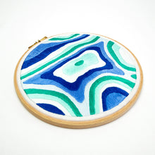 Load image into Gallery viewer, Mount Edith Cavell Topographic Map Embroidery