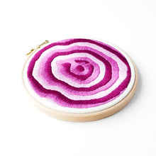 Load image into Gallery viewer, Mount Fuji topography map embroidery