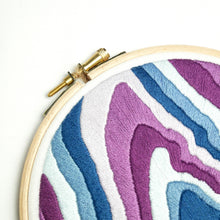 Load image into Gallery viewer, Close up detail of satin stich embroidery