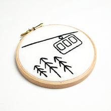 Load image into Gallery viewer, Ski gondola embroidery