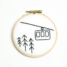 Load image into Gallery viewer, Ski gondola embroidery