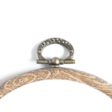 Load image into Gallery viewer, Hanging hoop detail of a flexi embroidery hoop