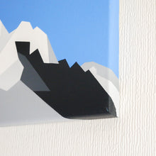 Load image into Gallery viewer, Corner detail of painting on canvas