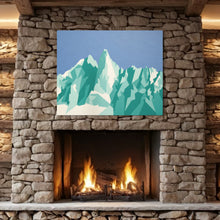 Load image into Gallery viewer, Aiguille du Dru – Original Painting 30 x 24 inches
