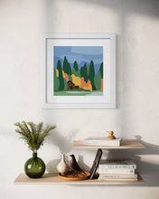 Load image into Gallery viewer, Autumn At The Cabin – Fine Art Print 10x10"

