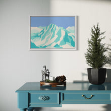Load image into Gallery viewer, Bietschorn – Original Abstract Mountain Painting 14 x 10 inches
